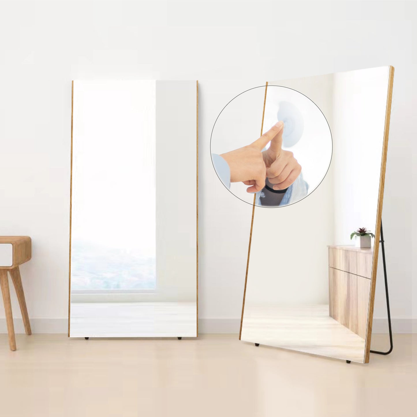 Standing mirror