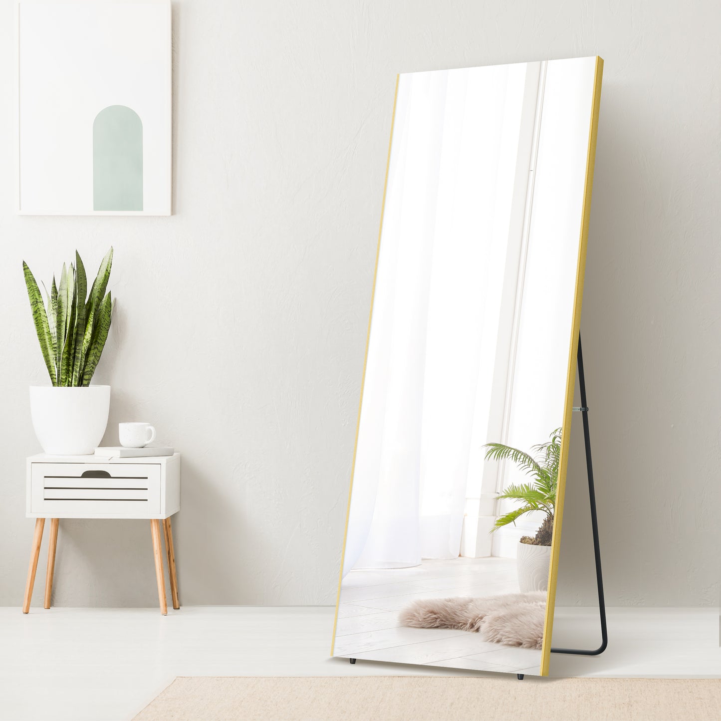 Standing mirror