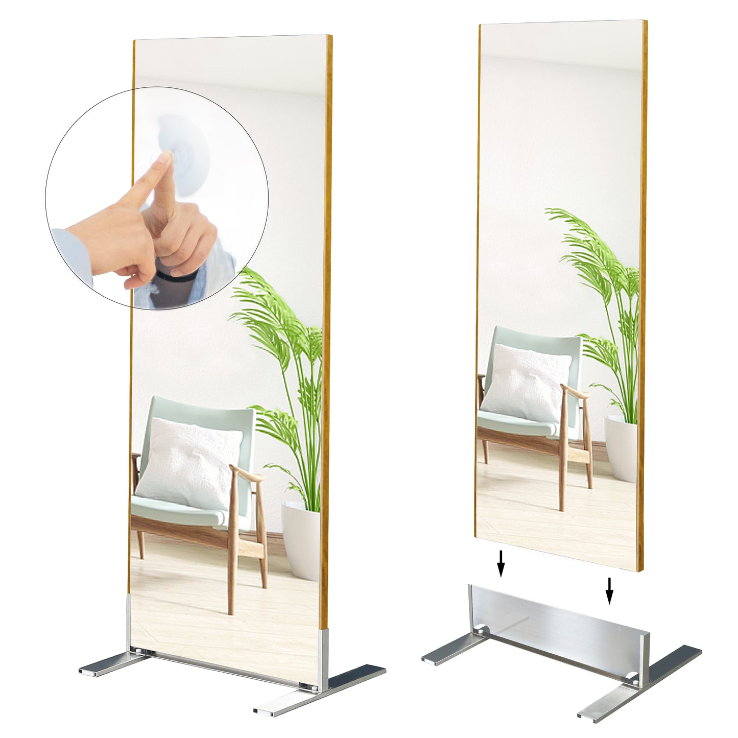 Standing mirror